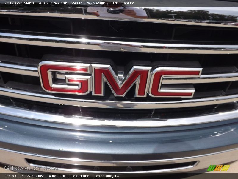 Stealth Gray Metallic / Dark Titanium 2012 GMC Sierra 1500 SL Crew Cab