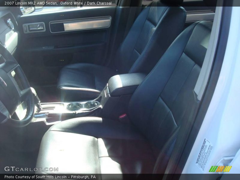 Oxford White / Dark Charcoal 2007 Lincoln MKZ AWD Sedan