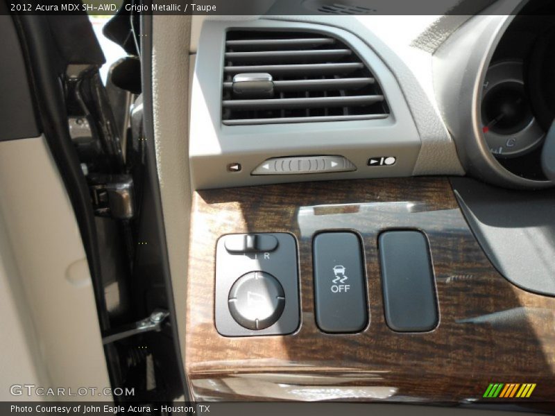 Grigio Metallic / Taupe 2012 Acura MDX SH-AWD