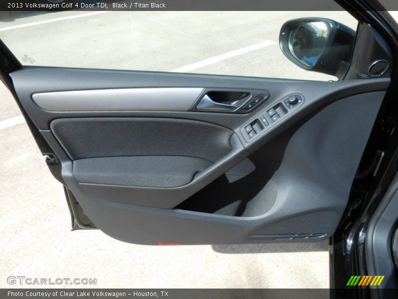 Black / Titan Black 2013 Volkswagen Golf 4 Door TDI