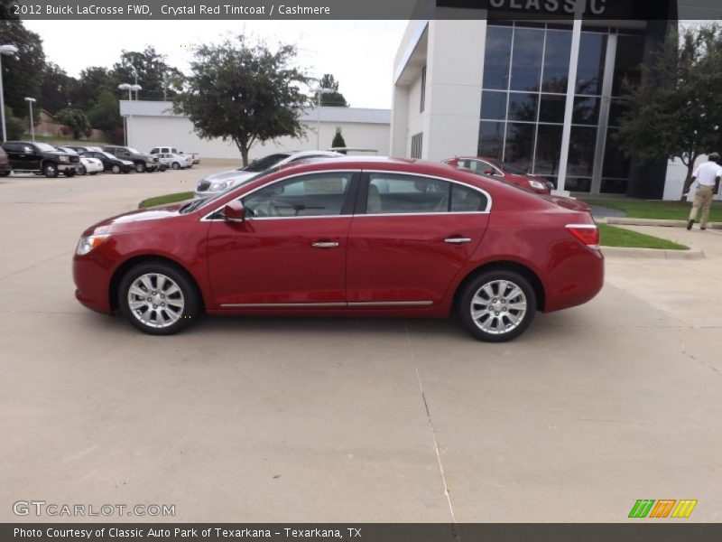 Crystal Red Tintcoat / Cashmere 2012 Buick LaCrosse FWD