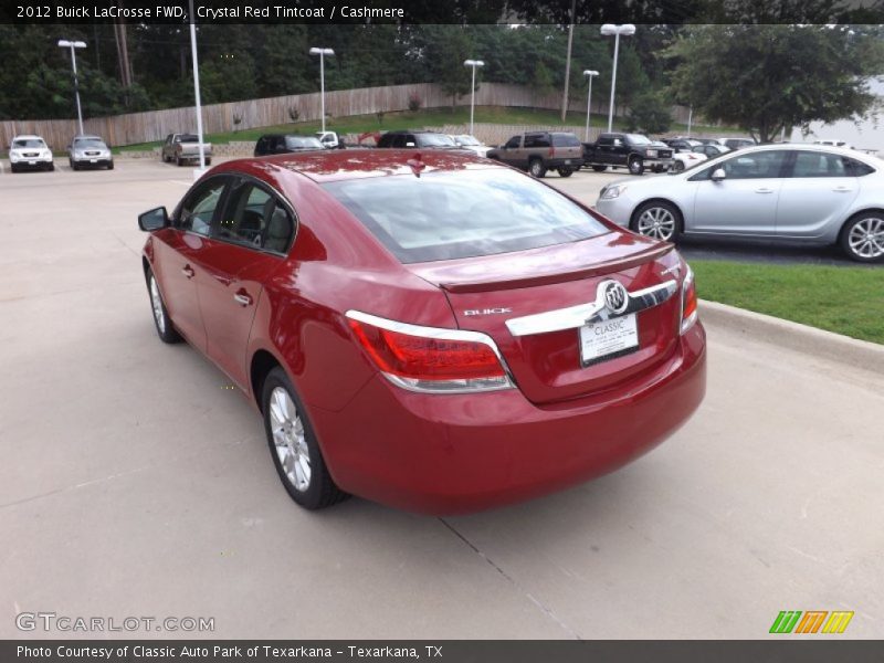 Crystal Red Tintcoat / Cashmere 2012 Buick LaCrosse FWD