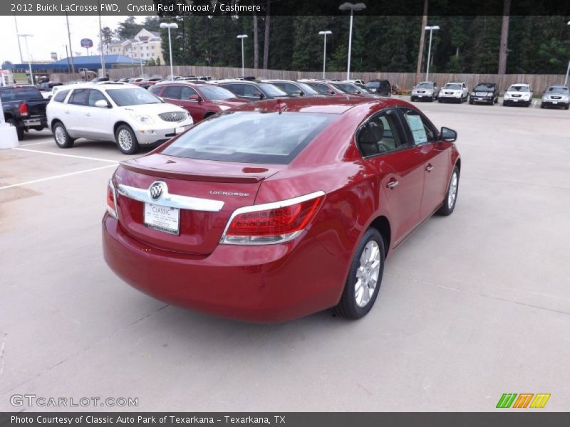 Crystal Red Tintcoat / Cashmere 2012 Buick LaCrosse FWD