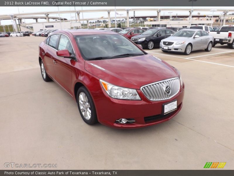 Crystal Red Tintcoat / Cashmere 2012 Buick LaCrosse FWD