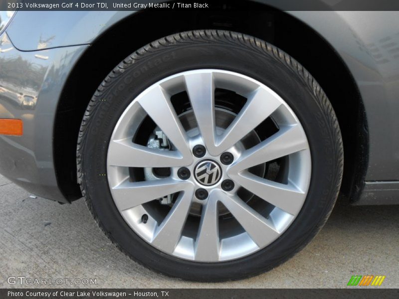  2013 Golf 4 Door TDI Wheel