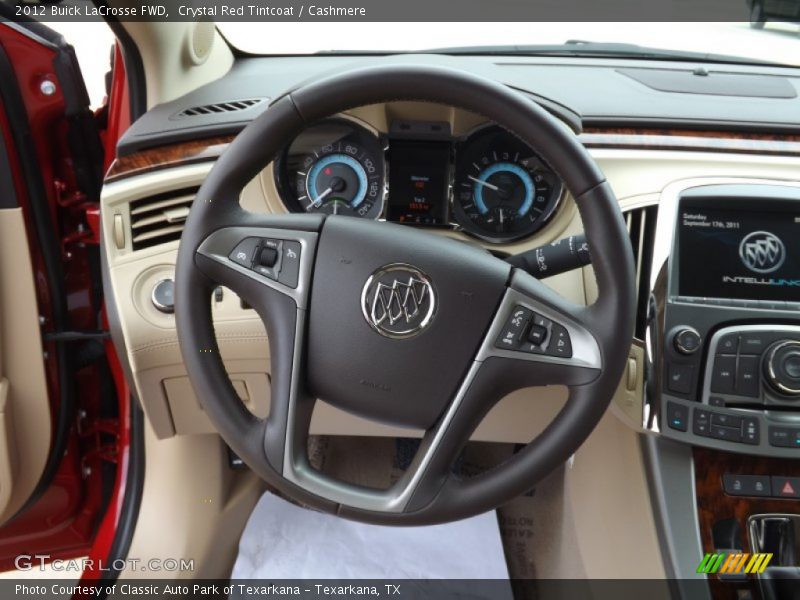 Crystal Red Tintcoat / Cashmere 2012 Buick LaCrosse FWD