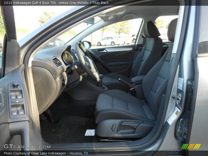  2013 Golf 4 Door TDI Titan Black Interior
