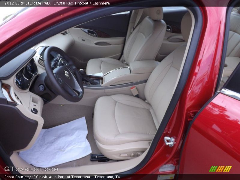Crystal Red Tintcoat / Cashmere 2012 Buick LaCrosse FWD