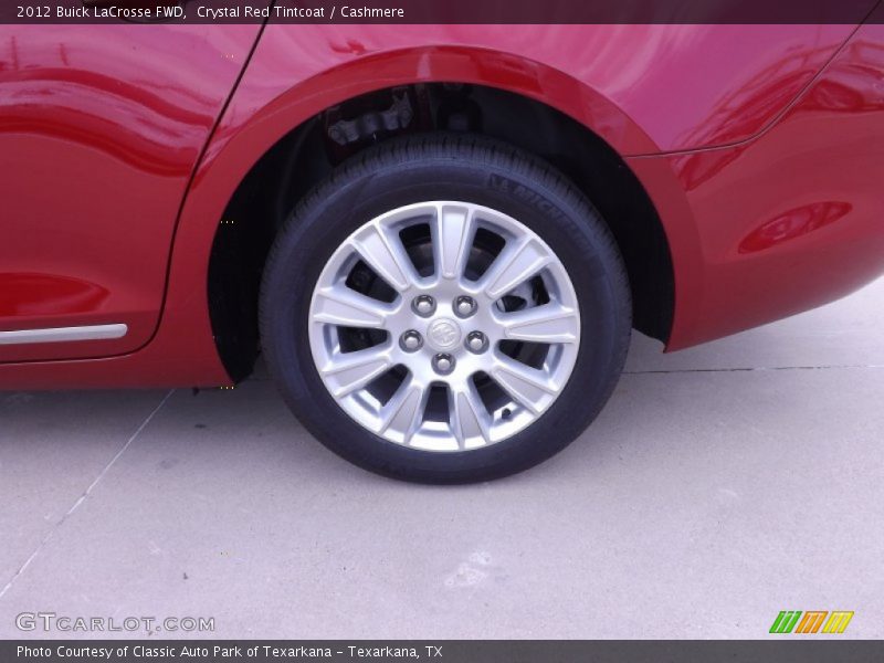 Crystal Red Tintcoat / Cashmere 2012 Buick LaCrosse FWD