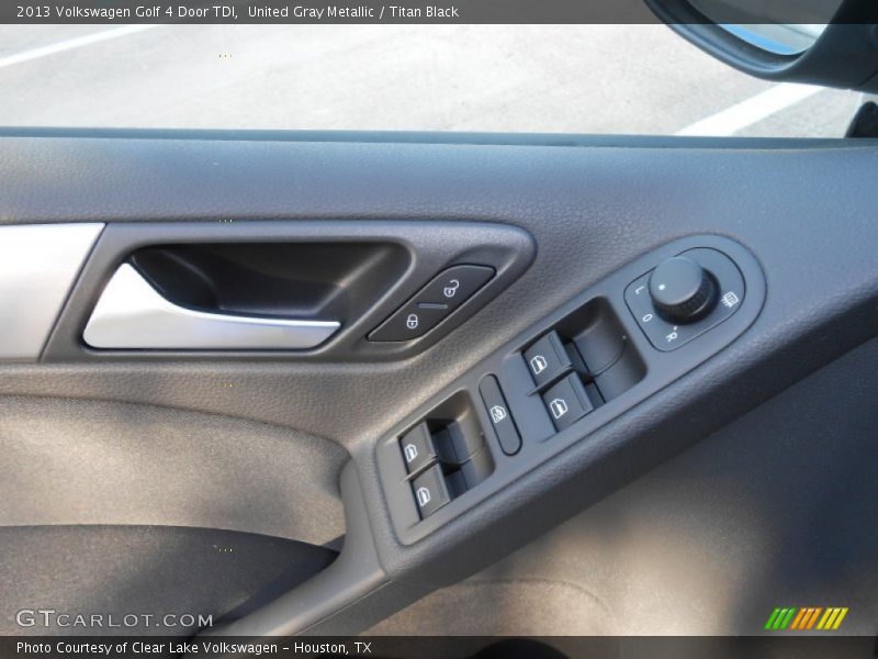 United Gray Metallic / Titan Black 2013 Volkswagen Golf 4 Door TDI