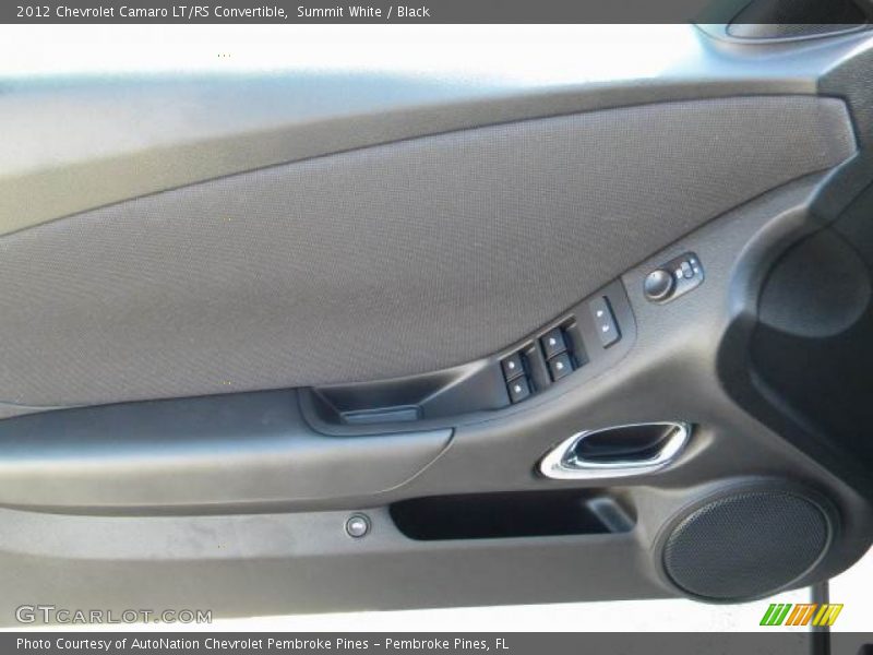 Summit White / Black 2012 Chevrolet Camaro LT/RS Convertible