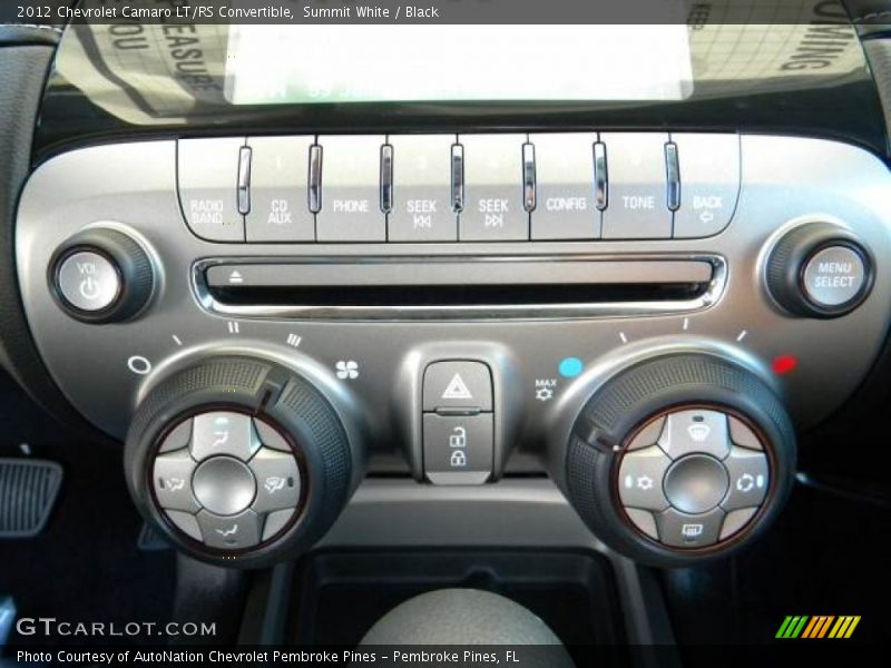 Summit White / Black 2012 Chevrolet Camaro LT/RS Convertible