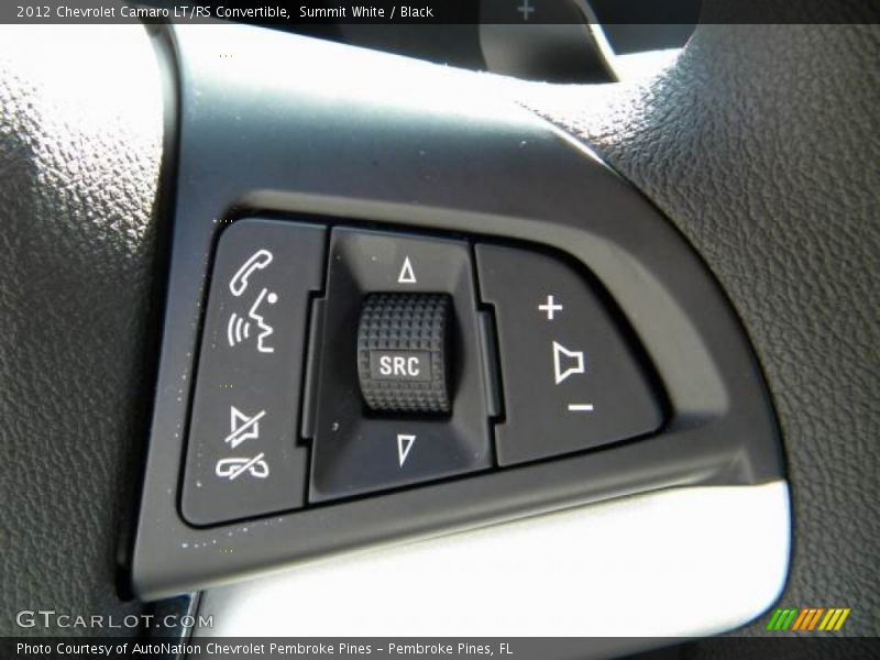 Summit White / Black 2012 Chevrolet Camaro LT/RS Convertible