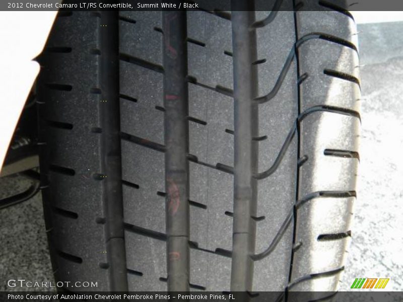 Summit White / Black 2012 Chevrolet Camaro LT/RS Convertible