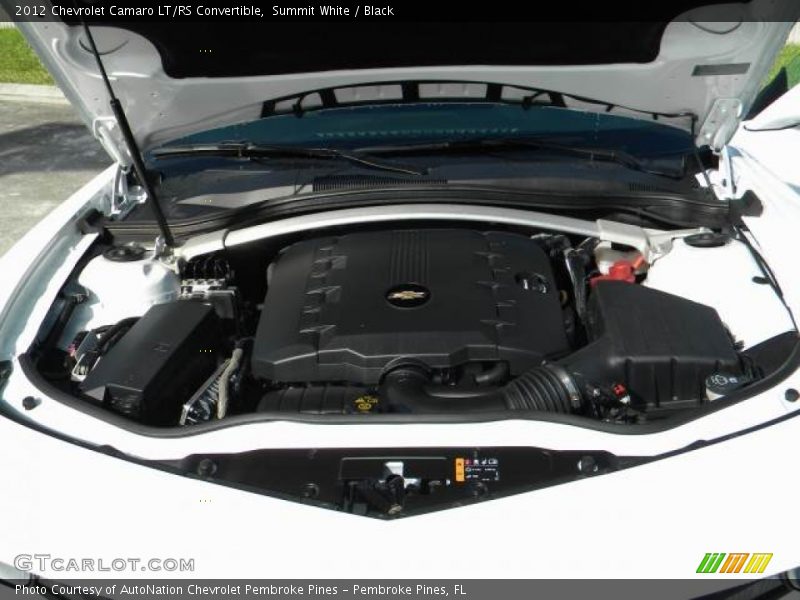 Summit White / Black 2012 Chevrolet Camaro LT/RS Convertible