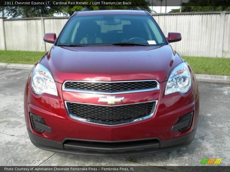 Cardinal Red Metallic / Light Titanium/Jet Black 2011 Chevrolet Equinox LT