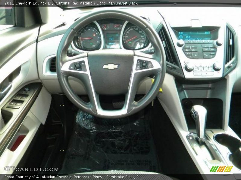 Cardinal Red Metallic / Light Titanium/Jet Black 2011 Chevrolet Equinox LT