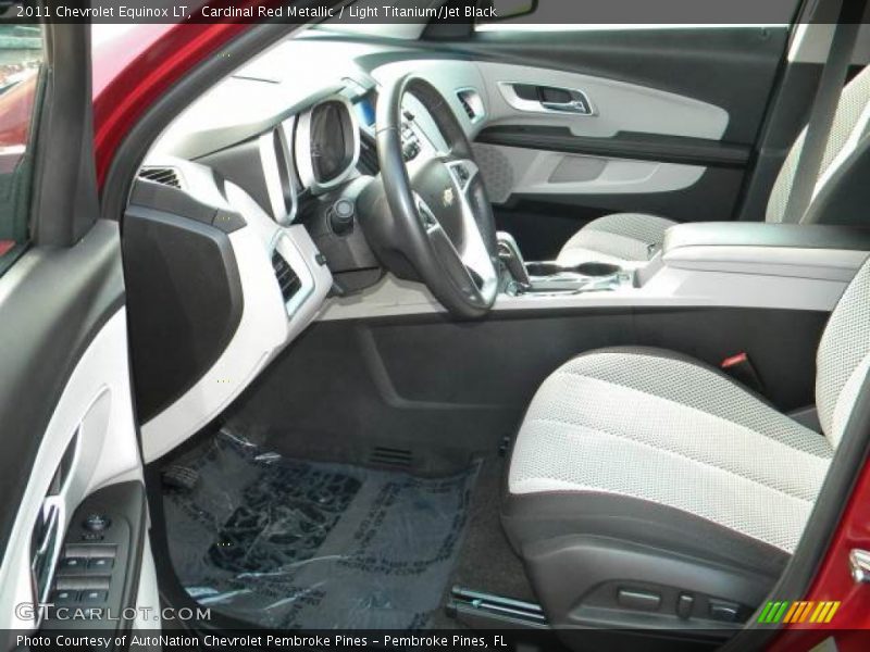 Cardinal Red Metallic / Light Titanium/Jet Black 2011 Chevrolet Equinox LT