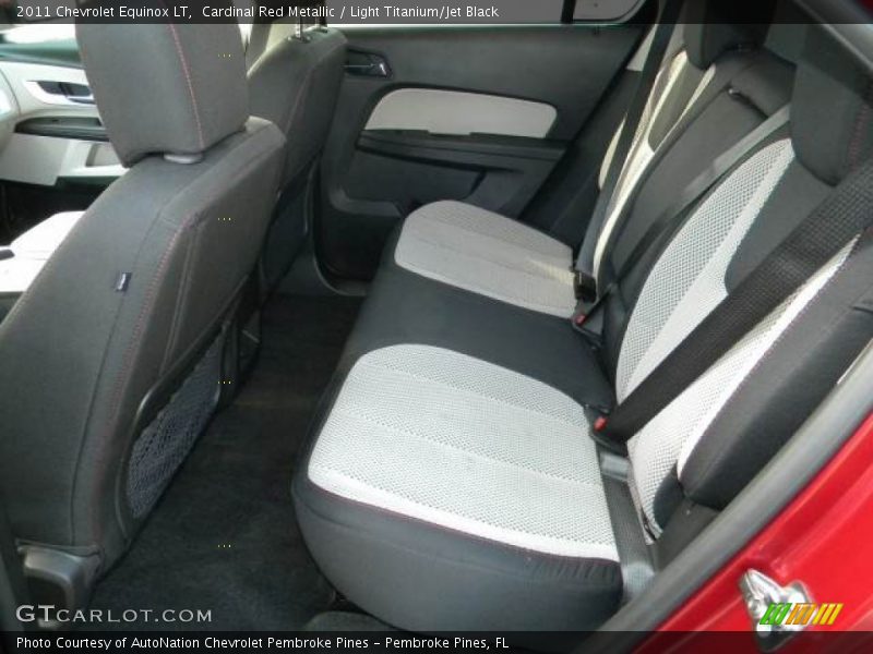 Cardinal Red Metallic / Light Titanium/Jet Black 2011 Chevrolet Equinox LT