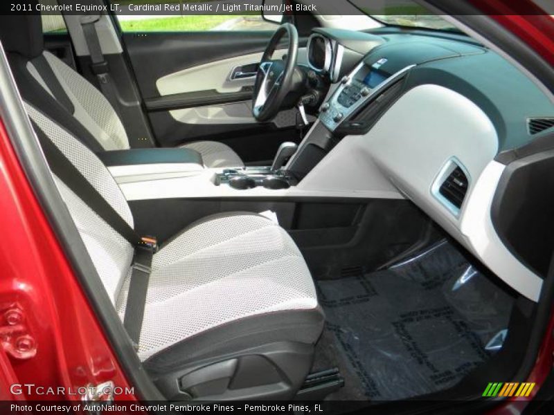 Cardinal Red Metallic / Light Titanium/Jet Black 2011 Chevrolet Equinox LT