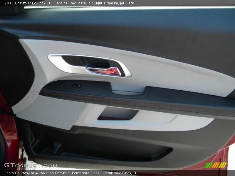Cardinal Red Metallic / Light Titanium/Jet Black 2011 Chevrolet Equinox LT