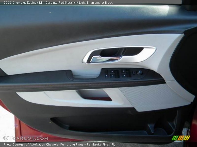 Cardinal Red Metallic / Light Titanium/Jet Black 2011 Chevrolet Equinox LT