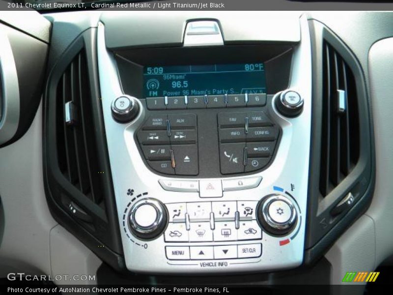 Cardinal Red Metallic / Light Titanium/Jet Black 2011 Chevrolet Equinox LT