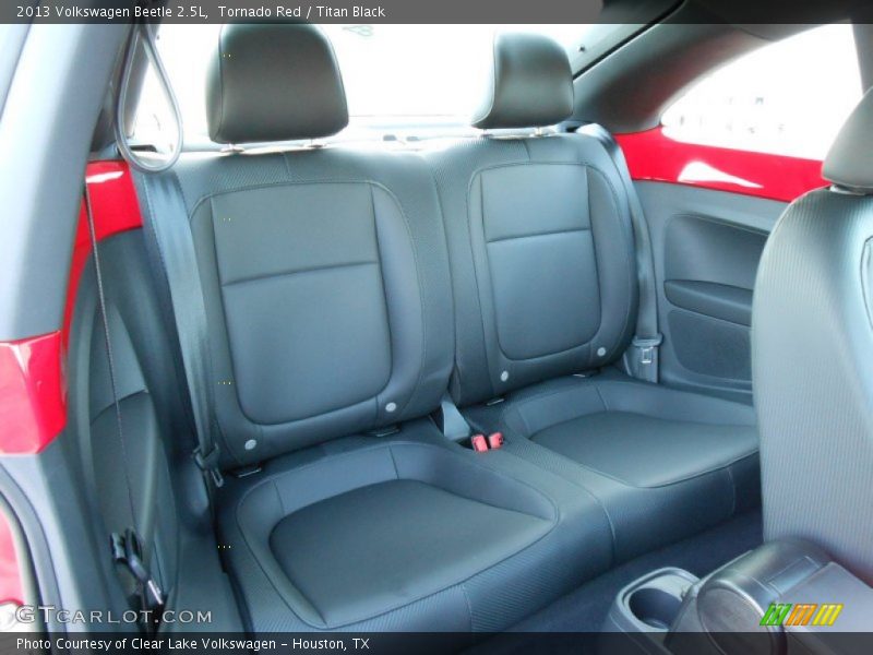 Rear Seat of 2013 Beetle 2.5L