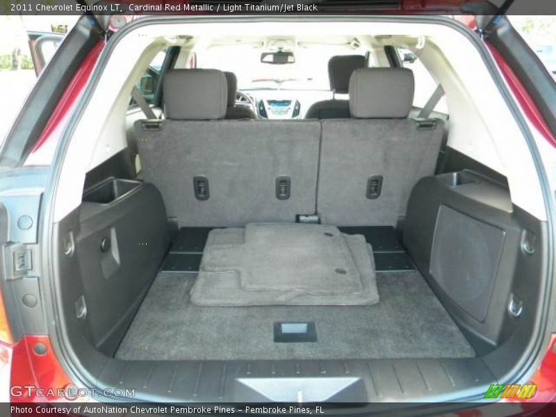 Cardinal Red Metallic / Light Titanium/Jet Black 2011 Chevrolet Equinox LT