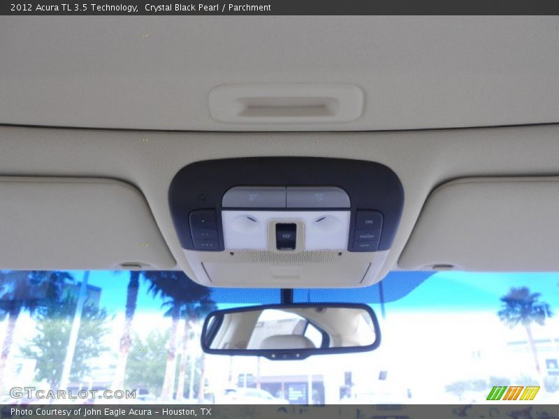 Crystal Black Pearl / Parchment 2012 Acura TL 3.5 Technology