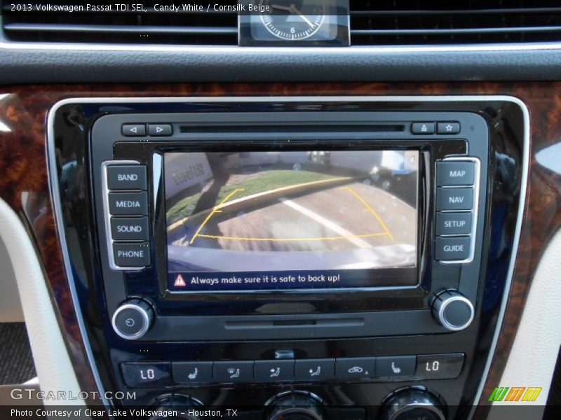 Controls of 2013 Passat TDI SEL