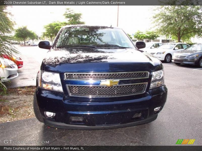 Dark Blue Metallic / Light Cashmere/Dark Cashmere 2009 Chevrolet Suburban LT