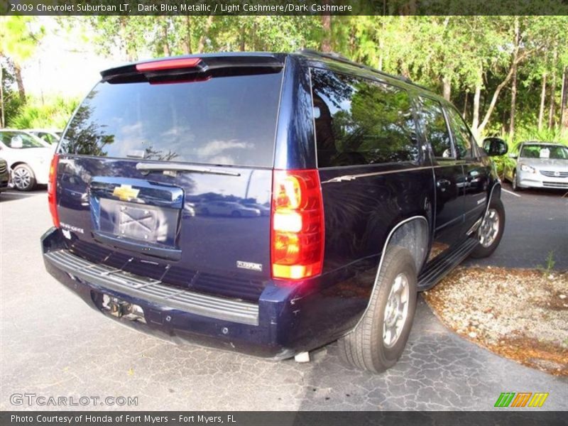 Dark Blue Metallic / Light Cashmere/Dark Cashmere 2009 Chevrolet Suburban LT