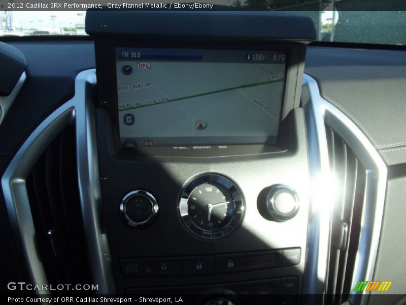 Gray Flannel Metallic / Ebony/Ebony 2012 Cadillac SRX Performance