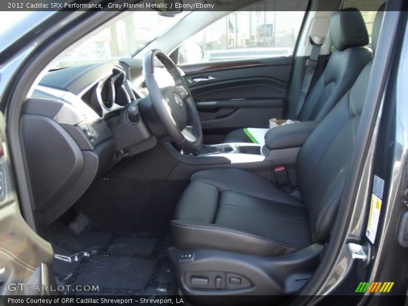 Gray Flannel Metallic / Ebony/Ebony 2012 Cadillac SRX Performance