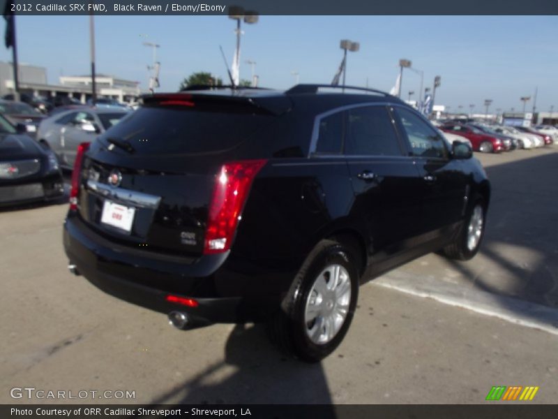 Black Raven / Ebony/Ebony 2012 Cadillac SRX FWD