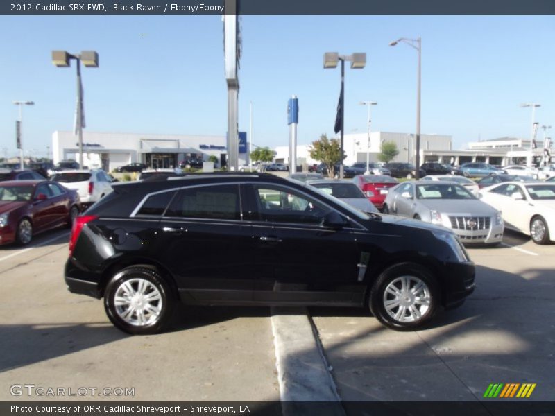 Black Raven / Ebony/Ebony 2012 Cadillac SRX FWD