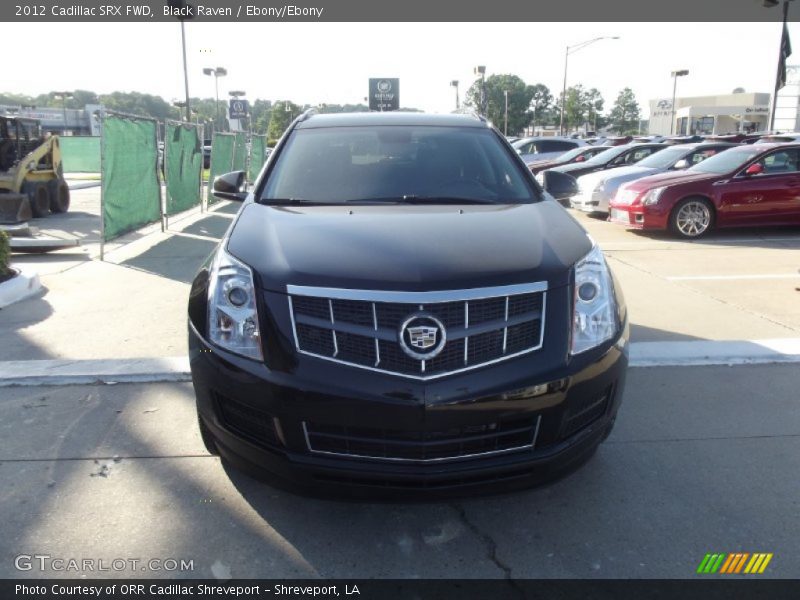 Black Raven / Ebony/Ebony 2012 Cadillac SRX FWD