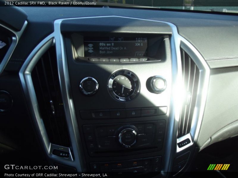 Black Raven / Ebony/Ebony 2012 Cadillac SRX FWD