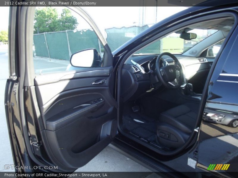 Black Raven / Ebony/Ebony 2012 Cadillac SRX FWD