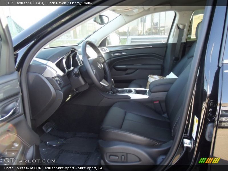 Black Raven / Ebony/Ebony 2012 Cadillac SRX FWD