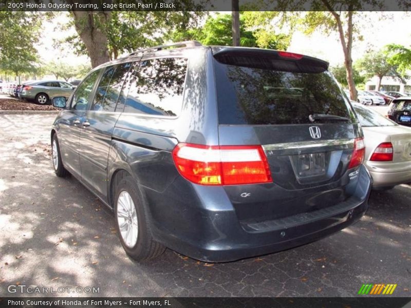 Sage Brush Pearl / Black 2005 Honda Odyssey Touring