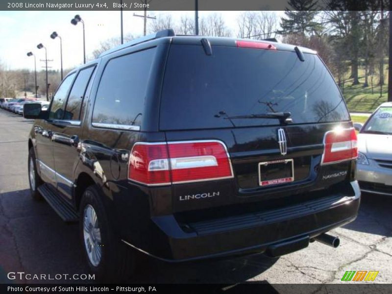 Black / Stone 2008 Lincoln Navigator Luxury 4x4