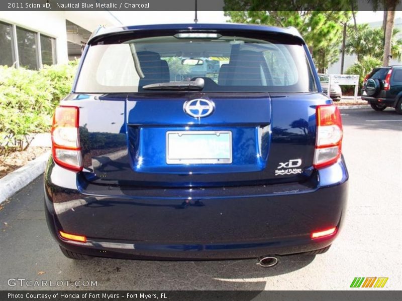 Nautical Blue Metallic / Charcoal 2011 Scion xD