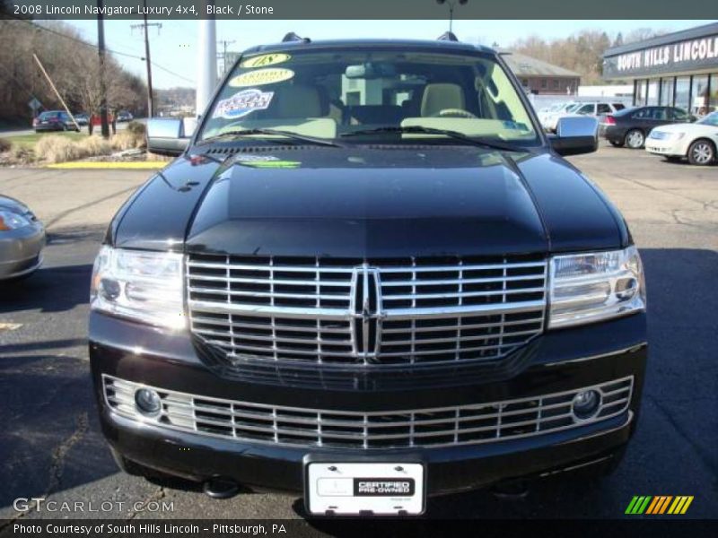 Black / Stone 2008 Lincoln Navigator Luxury 4x4