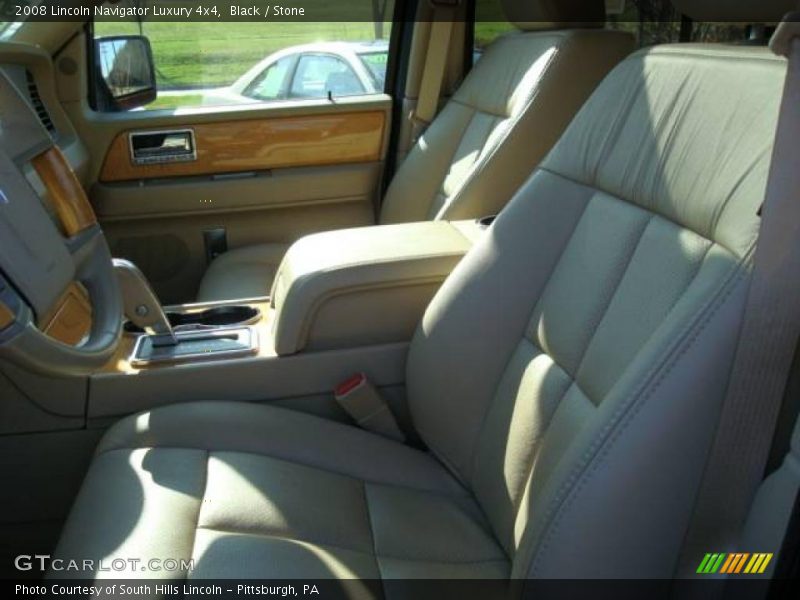 Black / Stone 2008 Lincoln Navigator Luxury 4x4