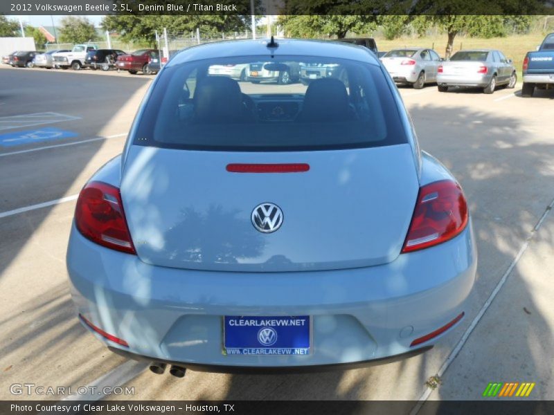 Denim Blue / Titan Black 2012 Volkswagen Beetle 2.5L