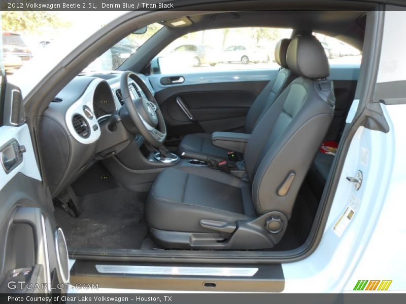 Denim Blue / Titan Black 2012 Volkswagen Beetle 2.5L