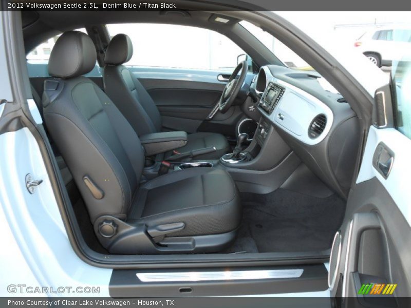Denim Blue / Titan Black 2012 Volkswagen Beetle 2.5L