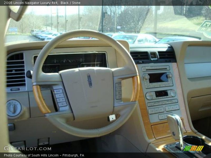 Black / Stone 2008 Lincoln Navigator Luxury 4x4